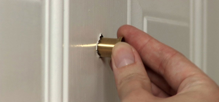 peephole door repair in Iona